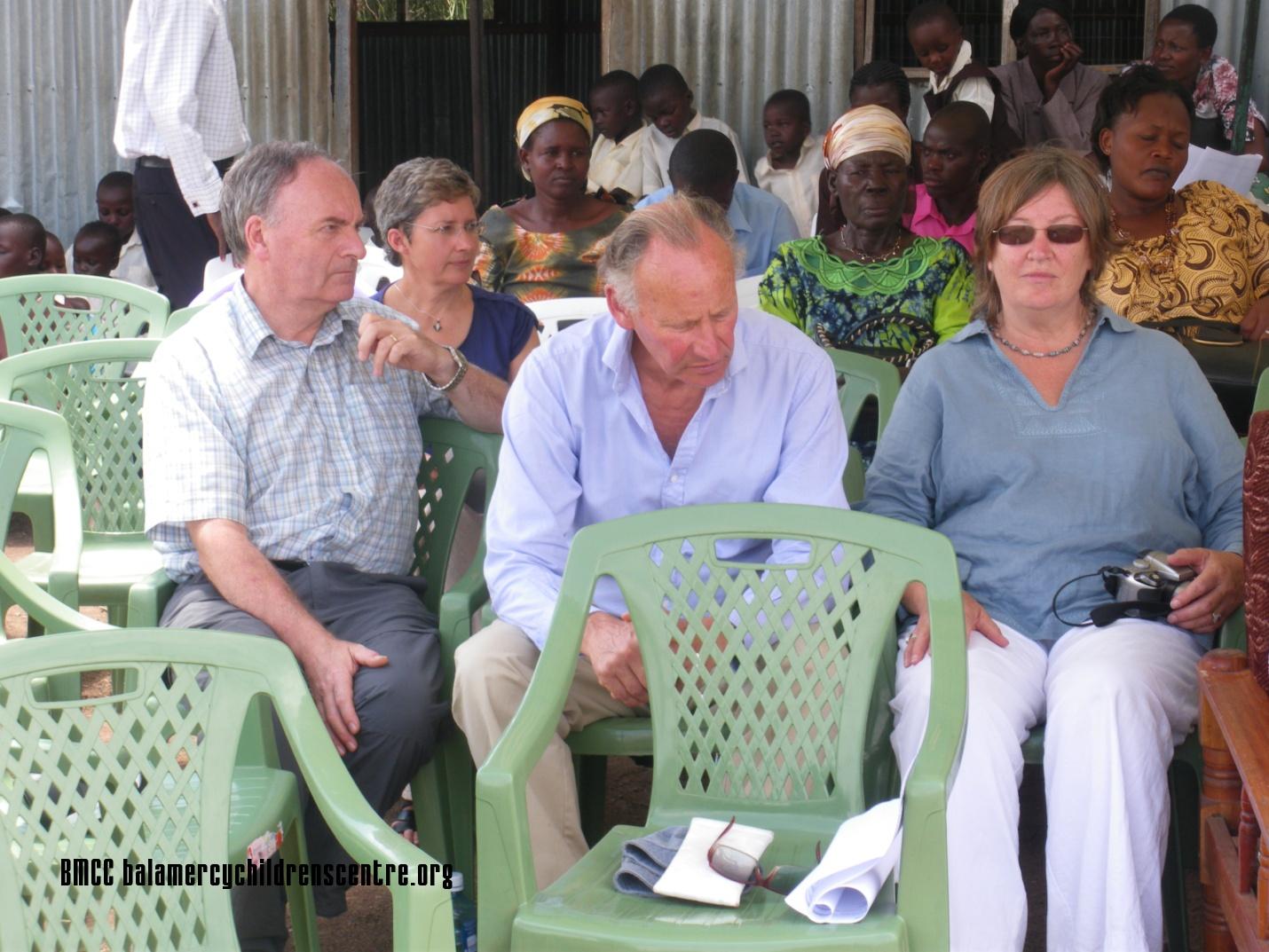 UK TEAM ATTENDING COMMUNITY CEREMONY AT BMCC